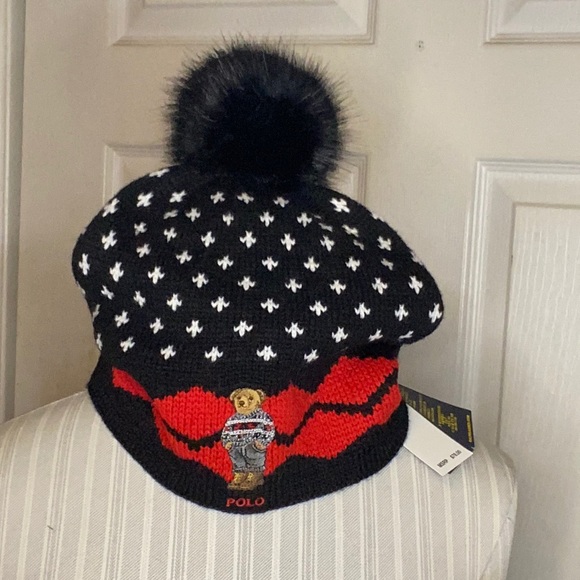 Polo Ralph Lauren pom-pom hat